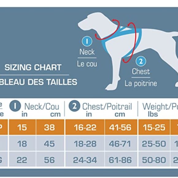 Kurgo Long Hauler Joring  Dog Harness for Size Small - Picture 4 of 5